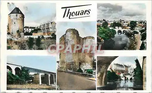 Cartes postales moderne Thouars Deux Sevres La Tour et la Porte ou Prevot