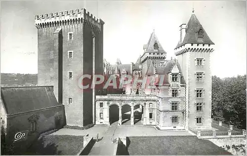 Moderne Karte Pau B Pyr Le Chateau Facade Est Le Donjon