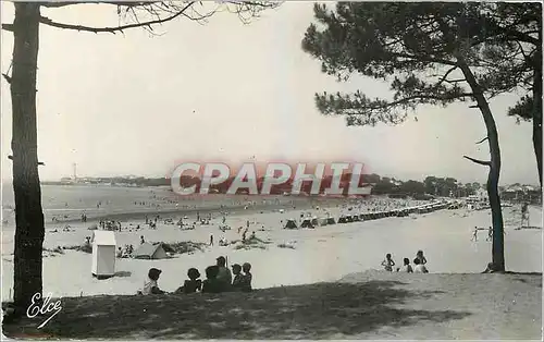 Moderne Karte St Georges de Didonne Charente Maritime Vue generale de la Plage