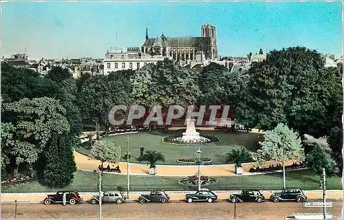 Cartes postales moderne Reims Marne Le Square Colbert