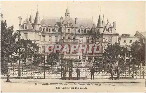 Cartes postales Arcachon Gironde Le Casino de la Plage