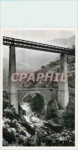 Cartes postales Environs de Vivario Corse Viaduc du Vecchio