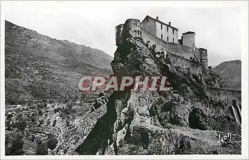 Cartes postales Corte Corse La Citadelle et la Vallee du Tavignano