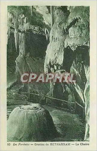 Cartes postales Les Pyrenees Grottes de Betharram La Chaire