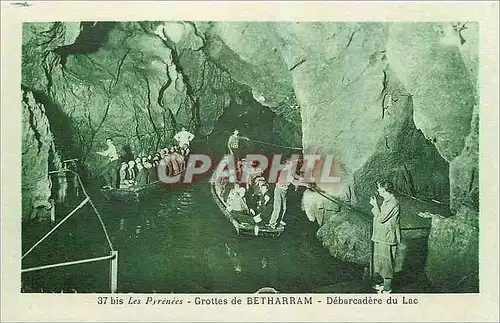 Ansichtskarte AK Les Pyrenees Grottes de Betharram Debarcadere du Lac