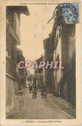 Cartes postales Annecy Ancienne Cote Perriere