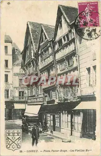 Cartes postales Lisieux Place Victor Hugo Les Vieilles