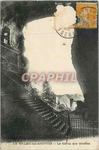 Cartes postales La Balme les Grottes La Sortie des Grottes
