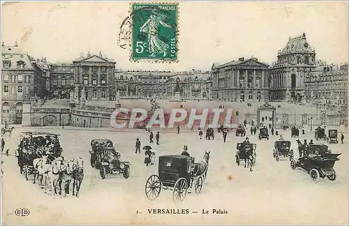 Cartes postales Versailles Le Palais