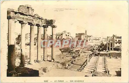 Cartes postales Rome Le Forum Vue Generale