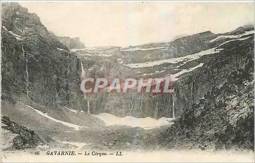 Cartes postales Gavarnie Le Cirque