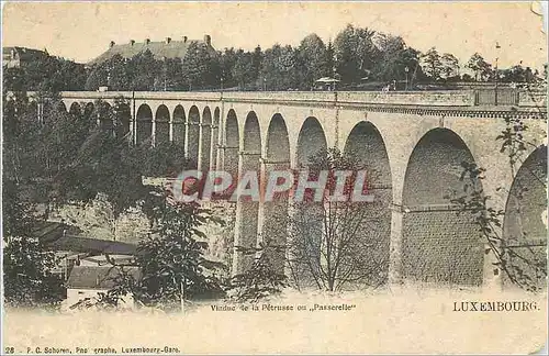 Cartes postales Luxembourg Viaduc de la Petrusse ou Passerelle