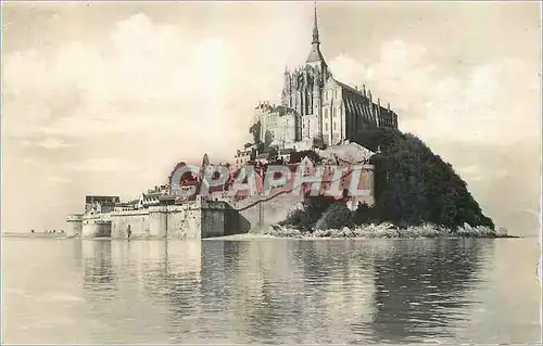 Cartes postales Mont Saint Michel Cote Nord Est Grande Maree