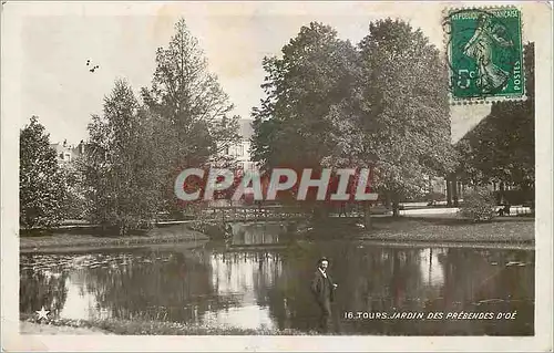 Cartes postales Tours Jardin des Prebendes d'Oe