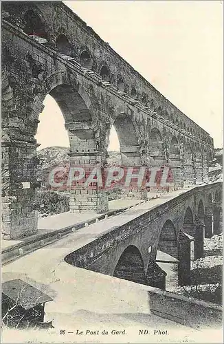 Cartes postales Le Pont du Gard