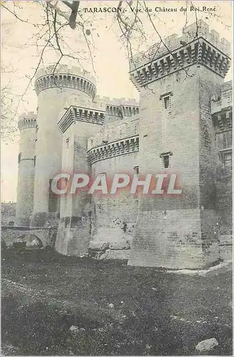 Cartes postales Tarascon Vue du Chateau du Roi Rene