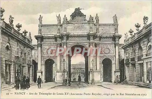 Cartes postales Nancy Arc de Triomphe de Louis XV