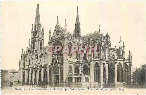 Cartes postales Nancy Vue d'Ensemble de la Basilique Saint Epvre