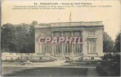 Cartes postales Versailles Palais du Petit Trianon