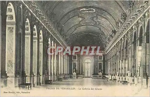 Ansichtskarte AK Palais de Versailles La Galerie des Glaces