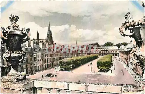 Moderne Karte Nancy Place Carriere vue de l'Arc de Triomphe