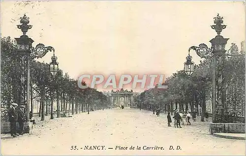 Cartes postales Nancy Place de la Carriere