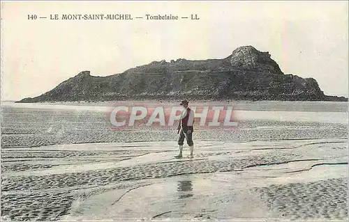 Ansichtskarte AK Le Mont Saint Michel Tombelaine