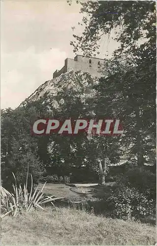Cartes postales moderne Cherbourg Manche Un coin du Jardin Public et le Fort du Roule