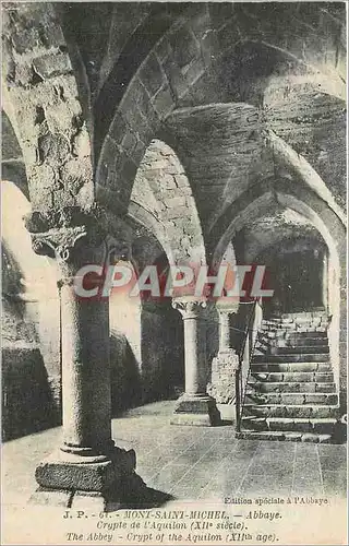 Cartes postales Mont Saint Michel Abbaye