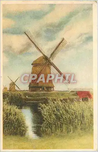 Cartes postales Moulin Hollandais  Moilin a vent