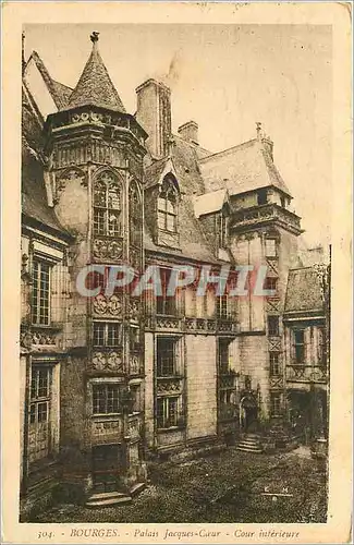 Cartes postales Bourges Palais Jacques Coeur