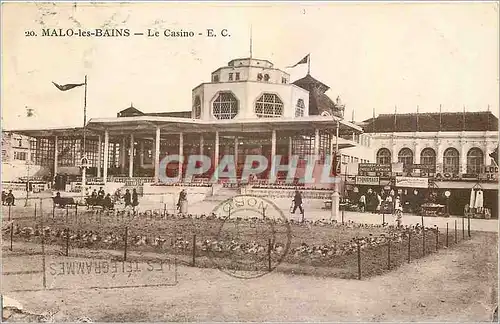 Cartes postales Malo les Bains Le Casino