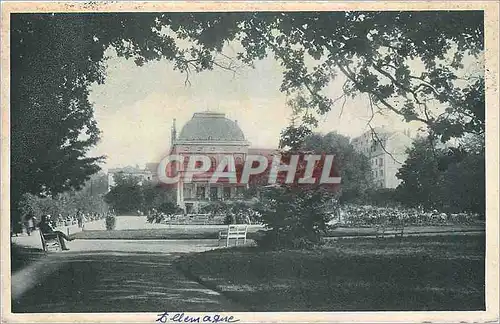 Ansichtskarte AK Franzensbad Kurplatz mit Kurhaus