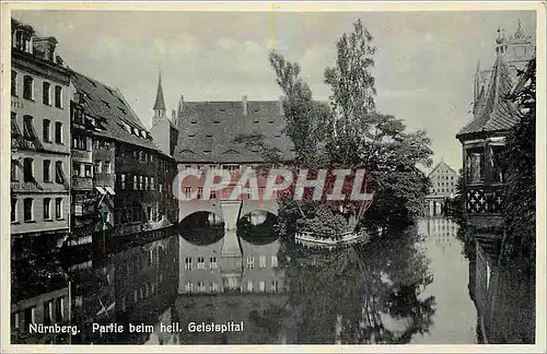 Cartes postales Nurnberg Partie beim heil Geistspital