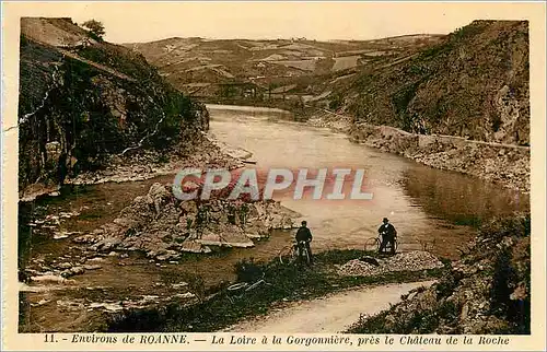 Ansichtskarte AK Environs de Roanne La Loire a la Gorgonniere pres le Chateau de la Roche