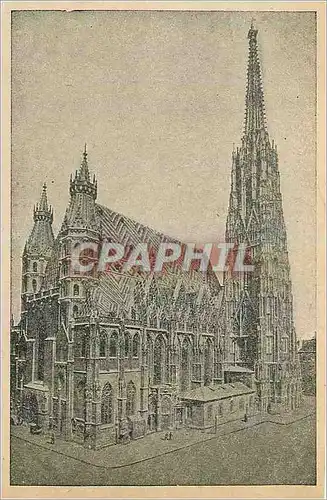 Cartes postales Wien Stepanskirche