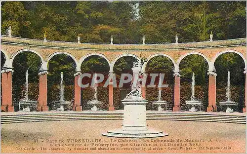 Ansichtskarte AK Parc de Versailles Le Chateau La Colonnade de Mansart
