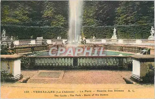 Ansichtskarte AK Versailles Le Chateau Le Parc Bassin des Domes