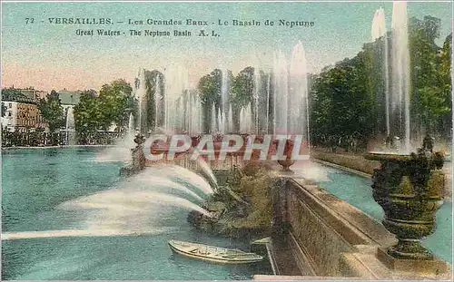 Cartes postales Versailles Les Grandes Eaux