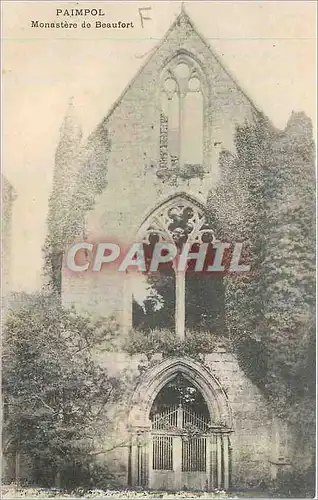 Cartes postales Paimpol Monastere de Beaufort