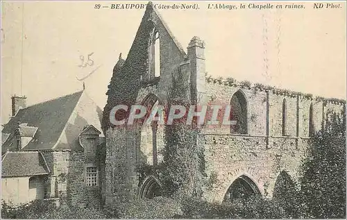 Ansichtskarte AK Beauport Cotes du Nord L'Abbaye la Chapelle en ruines