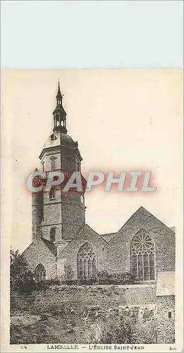 Cartes postales Lamballe L'Eglise Saint Jean