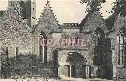 Ansichtskarte AK Lamballe L'Eglise Notre Dame