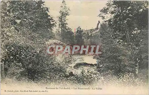 Cartes postales Environs du Val Andre Les Ponts neufs La Vallee