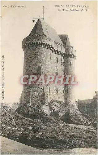 Cartes postales Saint Servan La Tour Solidor