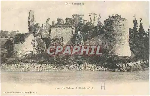 Cartes postales Cote d'Emeraude Le Chateau du Guildo