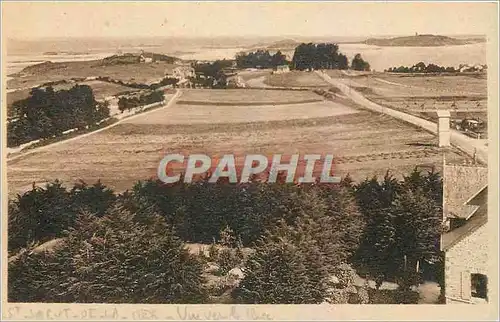 Cartes postales St Jacut de la Mer Vue panoramique vers la Plage