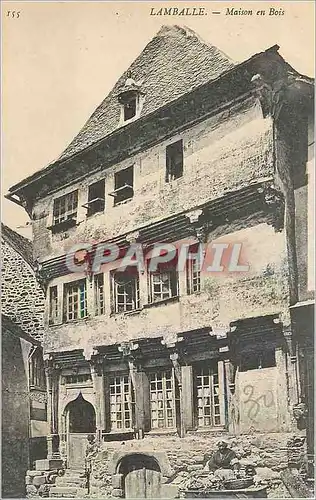 Cartes postales Lamballe Maison en Bois