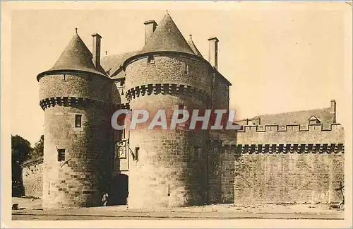 Ansichtskarte AK Guerande Loire Inf Porte Saint Michel