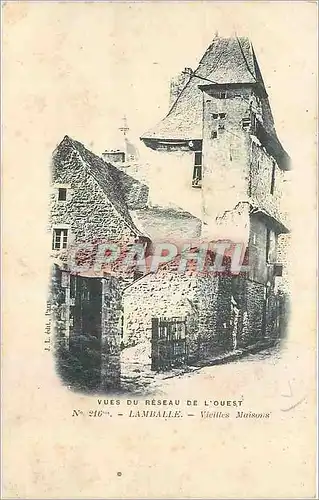 Cartes postales Lamballe Vieilles Maisons